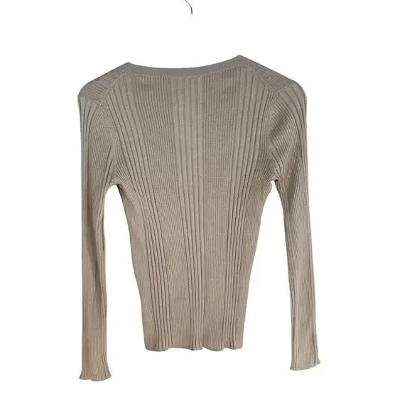 TWP First Base Long Sleeve Wool Knit Top - Picture 4 of 7